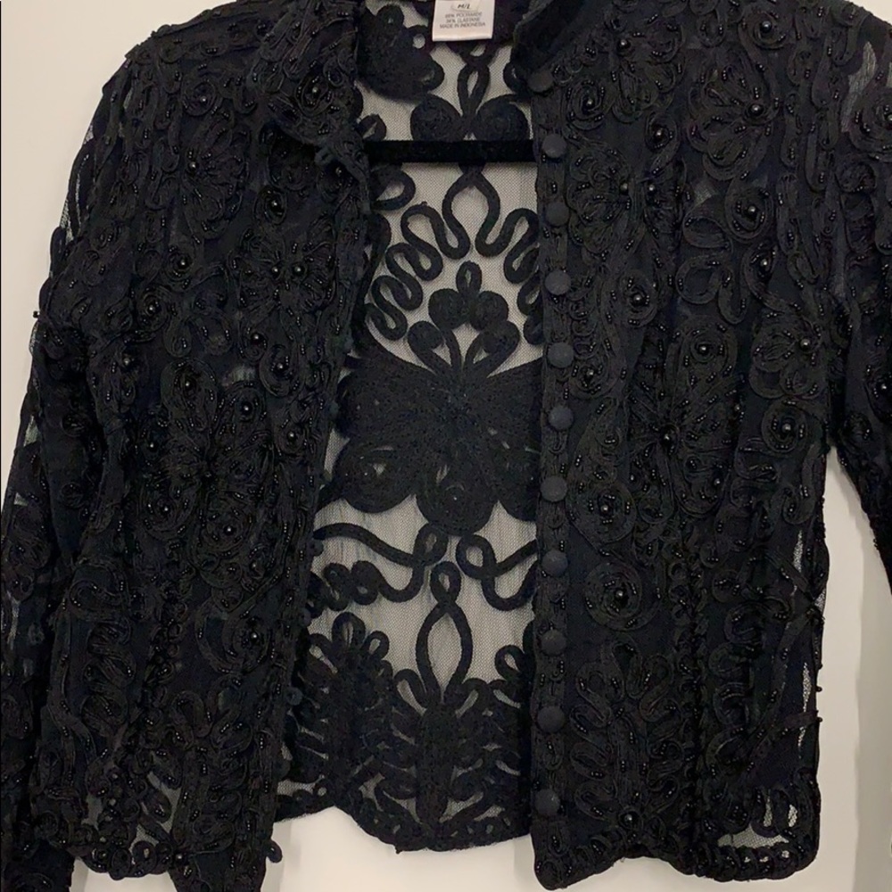 Bebe beaded jacket